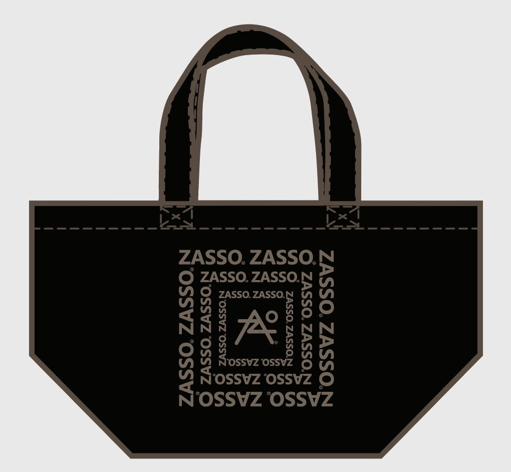 ZASSO ザッソ エコバッグ mini - スキー